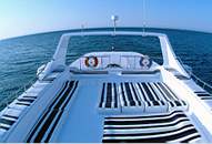 Sun Deck on M/Y Golden Dolphin Liveaboard Diving Motor Yacht in Marsa Alam Egypt