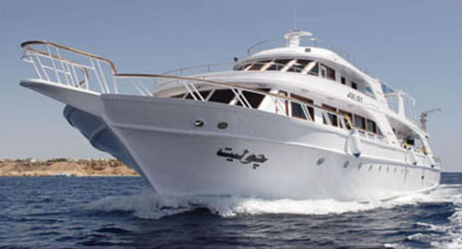 M/Y Juliet Luxury Motor Yacht Diving Liveaboard in Sharm el Sheikh, Egypt M/Y Juliet Luxury Motor Yacht Diving Liveaboard in Sharm el Sheikh, Egypt