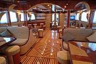 Interior of Spirit of Folk Liveaboard Diving Motor Yacht in Marsa Alam Egypt