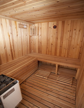 Sauna on M/Y Spirit Liveaboad Diving Motor Yacht in Sharm el Sheikh Egypt